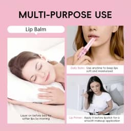 5X Niacinamide Instant Volumizing Lip Balm, Containing Vitamin C, Hyaluronic Acid, and Collagen - High-Shine Lip Balm Suitable for All Skin Types, Creates Sexy, Glossy, and Plump Lips - Enhances Lip Volume and Elasticity, Instantly Plumps and Smoothes Lip Lines - Adds Vibrant Shine, Makes Lips More Plump and Full, Suitable for Dry, Chapped, Dead Skin, and Lip Lines, Korean Skincare Product, Unisex, a Must-Have for All Seasons