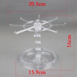 Key Keychain Shelf Home Storage Rack Organizer Earring Necklace Jewelry Rotating Ring Display Holder For Earrings Watch Showcase