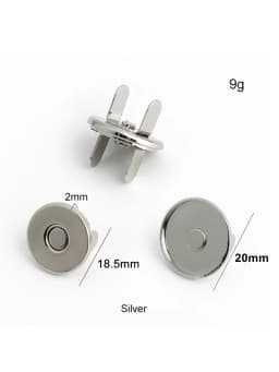 10-50pcs 14x2-18x2-20x2mm 2022 High Quality Thin Strong Round Magneti Invisible Buckle Button For Handbag Purse Accessories