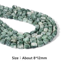 Wholesale Natural Smooth Square Stone Beads Loose Cube Bead Agates Quartzs Raw Mineral Beads for DIY Bracelets Earrings Neckalce