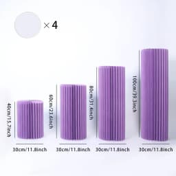 Foldable Paper Columns Display PedestalStand Cylinder Pedestal Stand Cardboard Flower Stand Dessert Table Wedding Birthday Party