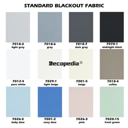 Decopedia Roller Blinds for Windows Motorized Cordless Smart Window Blinds Blackout Roller Day and Night Curtain for Living Room