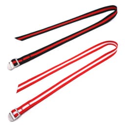 1 Pair Arm Wrestling Strap with Metal Buckle for Competition Match 100cm Long Non-Slip Exercise Arm Wrestling Training Equipment