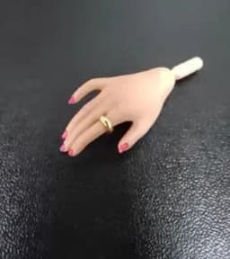 Need 15 days process time New Handmade jewelry Toy rings Crystal diamond accessories for your 1/6 scale BB FR dolls BBMOD15