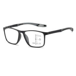 Soft Multifocal Progressive Reading Glasses Anti Blue Light Multifocal Elderly Eyewears Men Women's Large Frame Eyeglasses