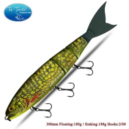Top tackle industries Swimbait Lure Jointed bait Floating Sinking Giant Bait Floating fure Bait Bass fsihingLure GiantBait