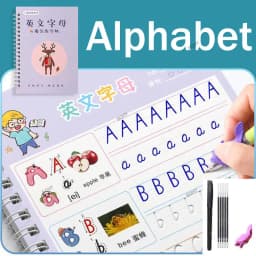 Montessori Copybook Reusable Hand-Painted Magic Toddler Calligraphy Children's Notebook Kid Groove Handwriting Writing Gifts