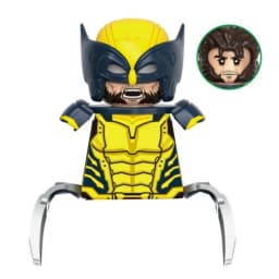 Blind Box Mini Building Blocks G0172 Figures Big Goblin Spiderman Iron Man Venom Captain Hawk Deadpool Armor Christmas Gifts Toy