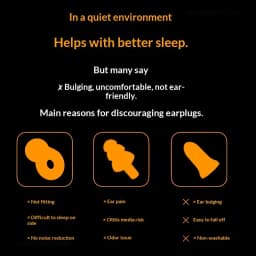 Dreamlight Adaptive Noise-Canceling Earplugs Soft Comfortable Soundproofing Protection Earplugs Set Side Sleeping Artifact
