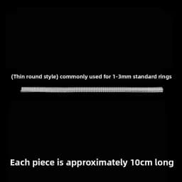 Invisible Transparent Silicone Ring Adjuster Elastic Band Size Modifier for Loose Rings Home Fabric Accessories DIY Sewing