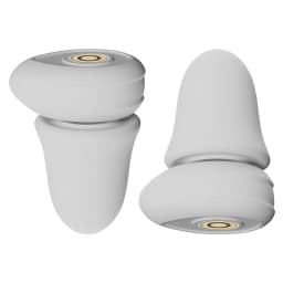 Olyga Reusable Silicone Noise Reduction Earplugs Comfortable Ear Protection for Sleep Work Travel Concert Includes Lanyard