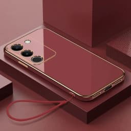 For Vivo V29e Case vivo V30 lite 4G Phone Case Vivo Y200 Y200e V40 SE V30 SE Y100 4G IDN T2 T3 Luxury Square Plating Back Cover