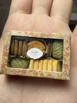Hot Sale 1:6 Miniature Bakery Gift Set, Handmade Pizza Cookie Bread Matcha Box, Dollhouse Kitchen Pretend Play Dessert Decor