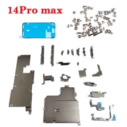 1set Full Inside Small Metal Parts Shield Plate Set Kit Holder Bracket For iPhone 6s 7 8 XS XR XS 11 12 13 14 15 16 Pro Max Plus