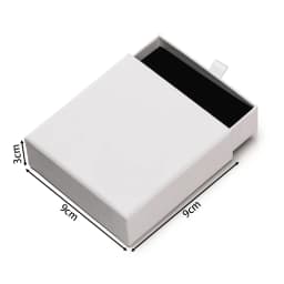 Creative Drawer Jewelry Packaging Box Necklace Ring Earing Bracelet Storage Organizer Display Stand Solid Color Paper Gift Boxes