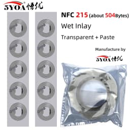 10PCS NFC Tag Nfc213 Label 213 Stickers Tags Badges Lable Sticker 13.56mhz For Huawei Share Ios13 Personal Automation Shortcuts