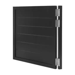 Modern 90x90cm Pine Wood Partition Half Door for Doorways with Automatic Closing Function for Houses, Kitchens