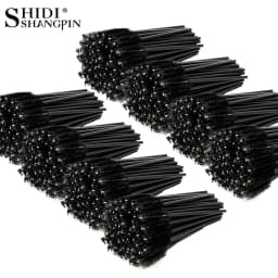  Hotting 5/50pcs Eyelash Brush False Eyelashes Extension Make Up Brushes Eyebrow Mascara Wand Applicator Makeup Supplies Tool