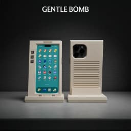 Retro phone case 3D printing Retro Win95 theme CRT monitor cool fun original for iPhone WinPhone Gifts