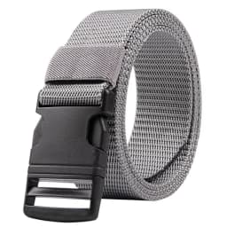 Tactical Nylon Belt For Man Outdoor Multi Functional Canvas Plastic Buckle Waistband High Quality Trouser Men Belts Brown DT043