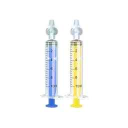 10ML Baby Nasal Syringe Set with 5 Silicone Heads Baby Nasal Aspirator Qucik Syringe Nose Cleaner Rinsing Tools for Infant Kids
