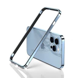 Luxury Light Aluminum Metal Frame For iPhone 12 13 14 Plus 15 16 17 18 Pro Max Bumper Case Thin Alloy Protect Back Accessories