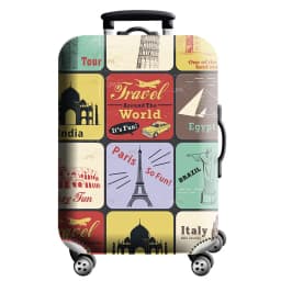 Thick Elastic Luggage Protective Cover Zipper Suit For 18-32 inch Bag Suitcase Covers Trolley Cover Travel Practical Accessories