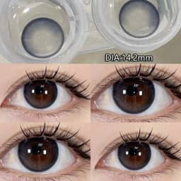 MILL CREEK 1 Pair Eyes Color Lenses with Myopia Prescription High Quality Natural Contact Lenses for Eyes Beauty Pupil Yearly
