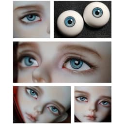 New Resin Eyes Doll Eyeball For 1/6 1/8 1/3 BJD Doll OB11 DIY Handmade Eyeball 10mm/12mm/14mm/16mm Doll Accessories Eyeball Gift