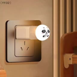 〔YY32〕USB Panda Artificial Smart Voice Controlled Night Light Bedside Camping Plug Use LED Indoor Sleep Lights