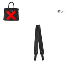 67cm Cowhide Leather Bag Strap For Birkin Bag Wide Shoulder Strap Replacement Handbag Crossbody Strap Belt Bag Accessories