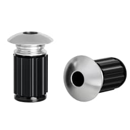 RIDERACE Bicycle Handlebar End Plugs Aluminum Alloy For MTB Mountain Bike Road Cycling Handle Bar Grips Cap Multi-color Cover