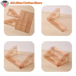 Plastics 3 Layers Nail Polish Display Stand Cosmetic Display Rack Holder High-Capacity Essential Oil Bottle Organizer Storage