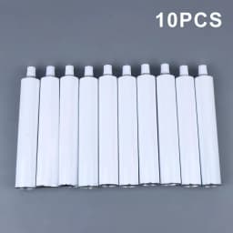 10 Pcs Empty Aluminum Paint Tubes 30/60/100 Ml Paint Tubes For Storing Paint Acrylic Watercolors Gouaches Oils And Making Paint