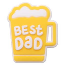 1-17Pcs PVC Dad Jokes Best Grandpa DIY Man Cool Shoe Charm Button Clog I Love Papa Sandals Decorations Holiday Gift