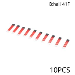 10Pcs Electrocar Motor Hall Sensor 3144 41F 43F 413 With High Temperature Insulation Sleeve Hall Element Switch 13A A44E Sensor