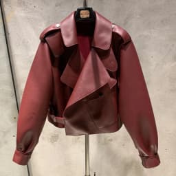 Lady Jacket in Leather Real Sheepskin Blouse Coat Women Spring and Autumn Casual Outwear 2979