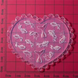 SNASAN Tiny Flower Heart Dolphin Gemstone Beauty Nail Art Resin Silicone Mould DIY Handmade Tool Small Beads Resin Silicone Mold