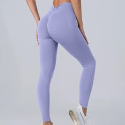 ​​High Waist Push Up Butt Yoga Leggings Workout Leggings Women Cycling Yoga Fashion Elatic Back V Waist Slim Sportswear​​