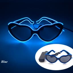 New Party Glasses Luminous Colorful LED Glasses Lighting Up Nightclub DJ Bar Music Dance Party Young Man Children Birthday Gift