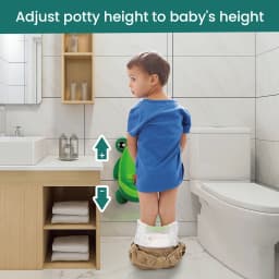 Cute Frog Standing Potty Training Urinal for Boys Toilet with Funny Aiming Target