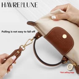 Leather Replacement Crossbody Bag Strap For Longchamp Mini Bag Shoulder Strap Without Punching Modification Bag Accessories