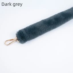 New 1 Pc Winter Plush Bag Straps Replacement Underarm Furry Bag Handles Shoulder Crossbody Hand-held Bags Straps Accessories