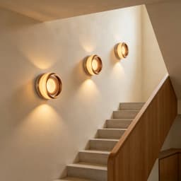 Modern Round Wall Light Acrylic LED Jelly Decor Wall Lamp Corridor Stair Living Bedroom Bedside Home Indoor Background Lighting