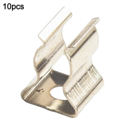 10pcs Heavy Duty Narrow Base Tool Spring Terry Clips Heavy Duty Tool Storage Hangers For Garages Sheds Hardwares