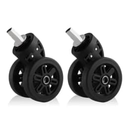 2Pcs/Pack Luggage Wheel for Delsey Wheels Replacement Suitcase Repair Accessories Omni-directional Wheel Mute