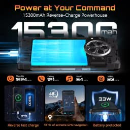 CUBOT KingKong Power 5 Rugged Smartphone G100 Android 15,15300mAh 6.88" 120Hz,16GB RAM (6+10),128GB ROM,64MP Camping Light Phone