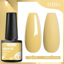 Mtssii Macaron Gel Nail Polish Spring Summer Candy Pink Blue Color For Manicure Semi Permanent Soak Off Nail Art Gel Varnishes