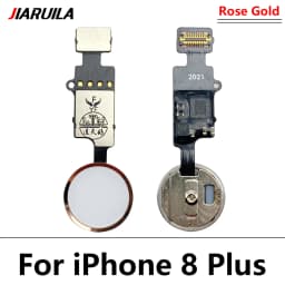 NEW Home Button Flex Cable For iPhone 7 8 Plus Return Back Button Key Back No Touch ID Fingerprint Function Replacement