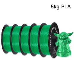 Geeetech 5Kg Standard PLA Filament 1.75mm 3D Printer Plastic Material, Accuracy 0.03mm, Multiple Colour, Fit Most FDM Printer